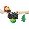 locorico 1 Incrocio per treno in legno compatibile Brio Duplo