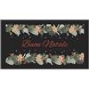 emmevi Zerbino Natalizio Gomma Sostenibile 40x70 Cm Tappeto Asciugapassi Natale Ingresso Antiscivolo DIS_H