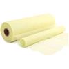 EUBSWA Rotolo di tulle in tessuto giallo chiaro, 30 cm x 92 m, nastro di tulle per matrimoni, feste, tutù, gonna, banchetti, vestiti, decorazioni, artigianato