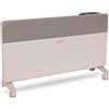 VONROC Termoconvettore Elettrico 2000W WiFi con Inverter Beige | Termostato e Controllo App, per Ambienti fino a 24 m², Timer, Montaggio a Parete