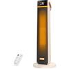 Aigostar 2000W Termoventilatore Ceramica PTC, Modalità ECO, 24H Timer | Stufetta Elettrica Basso Consumo, Oscillazione 45° e Telecomando, Termostato Ambiente, Casa, Ufficio, Bagno, AuraWarm
