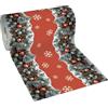 emmevi Passatoia Natalizia Tappeto Corsia Ingresso Natale Marciapiede Interno Esterno 100x200 Cm (F)