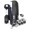 Coravin Timeless Six Plus - Sistema di conservazione del vino in vetro, con 3 capsule di gas Argon puro, 6 tappi a vite e aeratore per vino, edizione limitata, colore: blu oceano