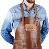 your surprise Grembiule da barbecue personalizzato con nome - Grembiule in pelle di bufalo per barbecue, personalizzabile con testo, design e caratteri diversi, regolabile in dimensioni
