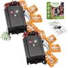 ISOTRONIC repellente martore auto 12V alta tensione LED ultrasuoni impermeabile CAN-BUS 2 pezzi efficace difesa stop roditori vano motore sicurezza protezione veicolo professionale