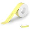 PeriPage Nastro adesivo termico per etichettatrice, 1,4 cm x 4,2 m, adesivo continuo, compatibile con L1 D30 D110 E10 P21 etichettatrice per casa, scuola e ufficio, 1 rotolo, giallo