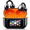 juebao Cuffie Traduzione Simultanea Auricolari Traduttore Traduzione Istantanea | 3-in-1, schermo LCD touch, 60H autonomia, 159 lingue, 7 modi di traduzione, per viaggi, affari, studio