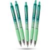 DLM Direct Pilot G2-07 - Penna a sfera con inchiostro gel verde e blu, 0,7 mm, scrittura liscia, impugnatura ergonomica, retrattile, design leggero, portatile, per scuola, ufficio, lavoro creativo (confezione da
