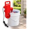VZXATYOP Lavatrice A Secchio For Indumenti, Agitatore Portatile For Biancheria | 150 W, Rotazione Avanti/indietro, Timer Da 5/10/15 Minuti For Dormitori Scolastici E Piccoli Spazi