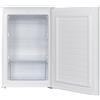 PKM GS98EW - Congelatore da 98 litri, capacità utile, colore: bianco, silenzioso, con 39 dB, chiusura della porta sostituibile, congelatore a 4 stelle, classe di efficienza energetica E, congelamento