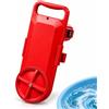 VZXATYOP Lavatrice Portatile, Lavatrice Con Secchio Da 5 Galloni | Rotazione Avanti/indietro, Pannello Timer Intelligente Da 5/10/15 Minuti For Campeggio, Camper E Dormitori