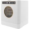 XUEMANSHOP Lavastoviglie da tavolo, 800 W, 5 programmi, 5 l, 49 dB, 220-240 | Mini lavastoviglie con acqua calda a 75 °C, asciugatura ad aria calda, pulizia UV e 2 tipi di ingresso acqua