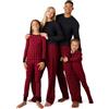 Amazon Essentials Set Pigiama, T-shirt Henley a Maniche Lunghe e Pantaloni Leggeri in Flanella Uomo