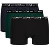 DIM Set di 3 Boxer da Uomo Cotone Elasticizzato Traspirante | vestibilità ottimale | Senza Etichetta