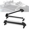 VEVOR Portasci e Snowboard, Portasci Universale 805 mm per Tetto Auto, Adatto Maggior Barre Trasversali, Trasporta Fino a 6 Paia di Sci o 4 Snowboard, in Alluminio con Serratura Imbottitura in Gomma