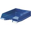 Han Elegance 10275-14 - Vassoio portacarta formato A4/C4, 5 pz, colore: blu | Prodotto in Germania, formato A4/C4, 252x340x65 mm, vassoio portadocumenti, vassoio per archiviazione, vassoio per lettere