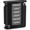 Opret Portapillole Settimanale 28 Scomparti ITALIANO da Viaggio | Portapillole Giornaliero, Porta Pillole Settimanale, Porta Pillole, Organizer per Pillole, Grande