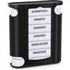 Opret Portapillole Settimanale 28 Scomparti ITALIANO da Viaggio | Portapillole Giornaliero, Porta Pillole Settimanale, Porta Pillole, Organizer per Pillole, Grande
