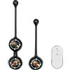 SYKESDREAM 9 Modalità di Màssaggio Silicone K𝚎gēl Bàll 2 in 1 Palline con Telecomando Per il Pelvico Palline per Donna, Ricaricabile,Impermeabile,Liscio,Controllo della Vescica ed Esercizi del Pavimento Pelvico