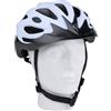 Dunlop Casco da Bicicletta Taglia L 58-61 cm - Casco per Bicicletta con Visiera Rimovibile - Casco da Bicicletta Adulti per Bicicletta ed E-Bike - Casco con Ventilazione e Chiusura Regolabile - Bianco