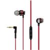 Sennheiser Cuffie intrauricolari Sennheiser CX300S con telecomando universale Smart Remote - Rosso