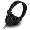 Merkloos Cuffie stereo, audio Hi-Fi, cavo da 1,2 metri, colore nero, ideali per musica e film