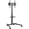 Merkloos Supporto TV regolabile in altezza da 116 a 151 cm, mobile, per soggiorno