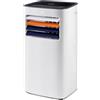 Taurus AC 207 RVKT Temp Design - Climatizzatore portatile. Condizionatore 4 in 1: caldo, freddo, deumidificatore e ventilatore. Silenzioso. Timer Telecomando. Kit finestra. Ruote. 2,0 kW / 1,6 kW