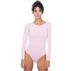 Evoni - Body da donna a maniche lunghe
