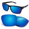 Biyxpiv Lenti di ricambio da 1,5 mm compatibili con occhiali da sole Oakley Sylas XL OO9448 da 60 mm, antigraffio e resistenti agli urti