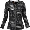 GURU SHOP Guru-Shop Giacca Patchwork Goa Jacket con Cappuccio Boho Cotone Dimensione Giacche e Gilet