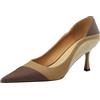 cfpqv Pumps - Scarpe da donna con tacco alto, con tacco alto, scarpe da sposa, punta chiusa, scarpe da donna, eleganti e comode, da sera, a spillo
