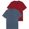 Polo Club Confezione da 2 e 3 Magliette Uomo Manica Corta - Maglietta Cotone 100% - T-Shirt for Men