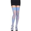 Sentelegri, calze autoreggenti velate in elastan 20 denari con pizzo, 17 colori, taglie S-XL