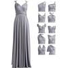 72styles Abito Cerimonia Donna Vestito Elegante Infinity Damigella d'Onore | Multiway Vestiti con Bandeau,Wedding Guest Dress Abiti Lungo