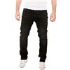 WOTEGA Noah - Jeans da Uomo - Tuta in Denim - Jeans da Jogging da Uomo Slim