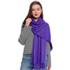 DonDon Sciarpa Donna Invernale Sciarpa Inverno Scialle Stola morbida e calda 185 x 65 cm