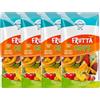 Alfano dal 1940 Frutta Chips Mix 150 g - Kiwi, Pesca Gialla, Mela, Fragola, Banana, Jackfruit e Fichi - Frutta Liofilizzata e Fritta a Bassa Temperatura - Snack Croccante Ricco di Fibre (4 Pezzi)