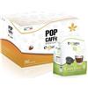 Generico 96 POP CAFFE ORZO Capsule compatibili con Dolce Gusto - POP CAFFE E-GUSTO ORZO solubile compatibile con Macchine Nescafè Dolce Gusto - 6 Sacchetti da 16 -