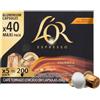L'Or Capsule Caffè Espresso Colombia - 200 Capsule - Intensità 8 | 5 confezioni da 40, in Alluminio, Compatibili con macchine Nespresso®* Original