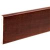 Hobby Legno - Battiscopa Rivestito In Legno Di Tanganica Tinta Noce Scuro mm. 82X13X2400 (Prezzo Per ml. 4, 80)