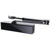 CISA 1C161105044, Chiudiporta Forza Regolabile Professional Plus 2, con Arresto, EN 2-6, Nero, Largh. Porta Max 850-1250