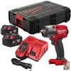 Milwaukee 4933478450 Avvitatore A Impulsi 18 Volt 1/2 5,0Ah Tecnologia Fuel