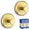 HOME SO Ganci a ventosa per doccia, bagno, cucina, porta in vetro, specchio, piastrelle, luffa, asciugamano, cappotto, accappatoio da bagno per appendere fino a 6,8 kg, impermeabile e antiruggine,