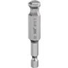 QUARKZMAN Punte Cacciavite Esagonale con Estremità Sferica 10mm (H10) 1/4 Gambo Esagonale 65mm (2.56) Lungo Punta Inserti per Avvitatore Magnetiche Testa Sferica Acciaio S2 Grado Metrica