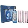 Citadelle, Gin Original Dry, 700ml, Confezione Regalo con 2 Tumbler Alti, Gin Artigianale Francese distillato Fiamma Viva, Gin Tonic Premium, Note Floreali, Agrumate, Speziate, 19 Botaniche, 44% Vol.