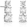 Zavana Orecchini Donna Trilogy con 3 Zirconi Graduati 16 mm