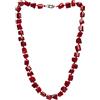 Treasure Bay TreasureBay, collana in corallo rosso, 19/48 cm, spediti in una lussuosa scatola regalo