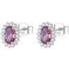 Brosway Orecchini Donna in Argento 925, Design Ovale con Cristalli, Modello FTP16