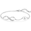 FGT Braccialetto regolabile in acciaio inox con lettera dell'infinito dalla A alla Z, da donna, regalo di compleanno per Natale, compleanno, regalo per figlia